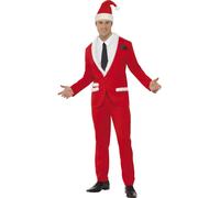 Costume Da Babbo Natale Cool Per Uomo, Outfit Di Festa Di Natale