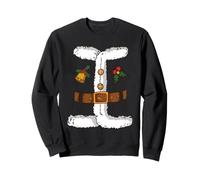 Costume da Babbo Natale Divertente per Le Vacanze di Natale Felpa