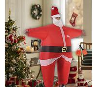 Costume da Babbo Natale gonfiabile, accessori di scena, cosplay riutilizzabili,