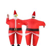 Costume da Babbo Natale gonfiabile Costume natalizio per festival di