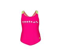 Costume da bagno 1 pezzo da bambina Arena Friends Rose 2/3 ans