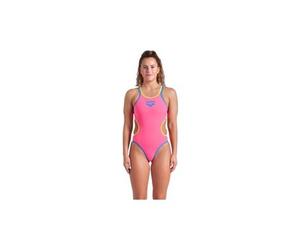Costume da bagno 1 pezzo da donna arena one double cross back rosa blu verde