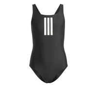 Adidas 3 Stripes Swimsuit Nero 4-5 Years Bambina