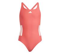 Costume da bagno 1 pezzo per bambina adidas 3 Stripes Rosa 11/12 anni