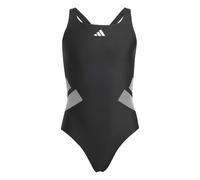 Adidas Logo C-back Swimsuit Nero 4-5 Years Ragazza