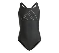 Costume da bagno 1 pezzo per bambina adidas Performance Big Bars Noir 4/5 ans