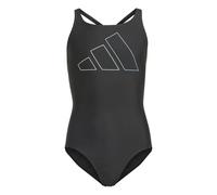 Adidas Big Bars Swimsuit Nero 7-8 Years Ragazza