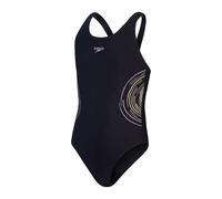 Costume da bagno 1 pezzo per bambina Speedo Eco Placmement Muscleb Noir 10 anni