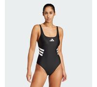 Costume da bagno 3-Stripes U-back Black / White 46