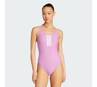 Costume da bagno 3-Stripes V-Back Preloved Purple / White 38