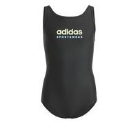 Costume da bagno a 1 pezzo senza schienale per bambina adidas Noir 5/6 ans
