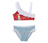 Costume da Bagno a 2 Pezzi de La Sirenetta per Bambina- Multicolore- 6 Anni - Tessuto ad Asciugatura Rapida - Bikini con Cintura Elastica -Stampa con Ariel e Frase- Prodotto Originale Ideato in Spagna