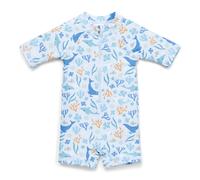 Costume da bagno a maniche corte Ocean Dreams Blue | Little Dutch – 74/80