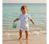 Costume da bagno a maniche corte Ocean Treasures | Little Dutch – 86/92
