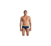 Costume da bagno a vita bassa arena one big logo blue green uomo