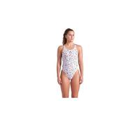 Costume da bagno arena confetti donna bianco multicolore