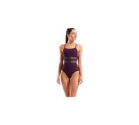 Costume da bagno arena mesh equals bordeaux da donna