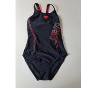 Costume da bagno Arena ragazza G Shading Lights Pro Back pezzo unico nero...