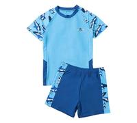 Costume da Bagno Bambino - Costume da Bagno Due Pezzi per Ragazzi Taglie Forti - Costume da Bagno per Bambini dai 4 ai 12 Anni - Costumi da Bagno Comodi ed Eleganti