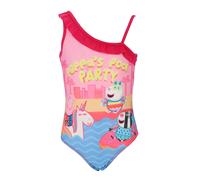 Costume da bagno bimba intero rosa Peppa Pig pool party taglie da 3 a 8 anni