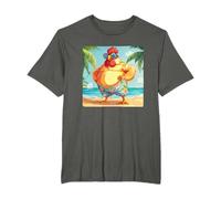 Costume da bagno con gallina con occhiali da sole per gli amanti della Maglietta