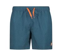 Costume da bagno con motivo geometrico CMP Bleu 4XL