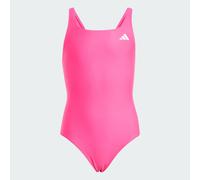 Costume da bagno con schienale a V per bambini Shock Pink 13-14A