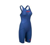 Costume da gara Arena Powerskin Carbon Glide FBSLO blu rosso donna - 34