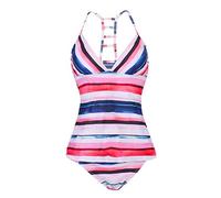 Costume da bagno da donna Tankini Bauchweg Sexy Costume da bagno in poliestere per vestire la donna esterna Miederhose Matrimonio, bianco, XXL