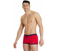 arena Fundamentals Borders Costume da Bagno Uomo, Costume Slip Uomo Mare e Piscina ad Asciugatura Rapida, Tessuto MaxFit Resistente al Cloro e al Sale, Protezione UV UPF 50+