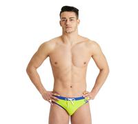 Costume da bagno da uomo Arena Fundamentals Borders, giallo/blu, D5 UK/USA34