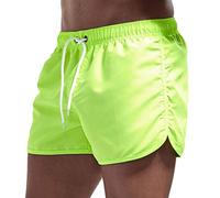 Costume da bagno da uomo e ragazzo, ad asciugatura rapida, per il surf, per la spiaggia, per il surf, per la corsa, per il nuoto, con coulisse, traspiranti, leggeri, comodi, abbigliamento quotidiano