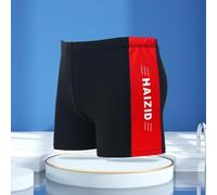 Costume da bagno da uomo foderato per godersi le giornate in spiaggia con coulisse regolabile (6XL rosso)