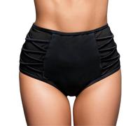 Costume da Bagno da Uomo, Pantaloncini da Spiaggia, Comodi Costumi da Bagno per Le Vacanze estive e Autunnali con Design a Balze, Colore Puro#G