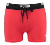Costume da bagno da uomo Puma Logo Swim Trunk Taglia: L / Colore: rosso