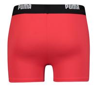 Costume da bagno da uomo Puma Logo Swim Trunk Taglia: M / Colore: rosso
