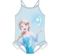 Costume da bagno Disney per bambine - Costume da bagno intero per bambini con divertenti stampe di personaggi Disney come Vaiana, Frozen o Minnie - Costume da bagno elastico, comodo e ad asciugatura r