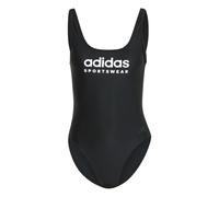 Costume da bagno donna 1 pezzo senza schienale adidas Noir 38