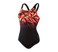 Costume da bagno donna 1 pezzo Speedo Eco+ H-Boom Placem Muscleb Noir 38