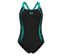 Costume da bagno donna a 1 pezzo Arena Swim Pro Back Graphic Noir 40