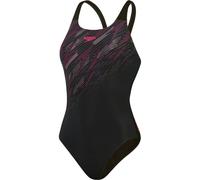 Costume da bagno donna a 1 pezzo Speedo Eco+ H-Boom Placem Muscleb Noir 38