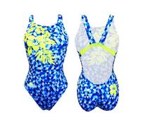 Costume da bagno donna a 1 pezzo Turbo Hawaii Bleu 5XL