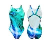Costume da bagno donna a 1 pezzo Turbo Light Vert 3XL