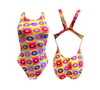 Costume da bagno donna a 1 pezzo Turbo Lips Rose S