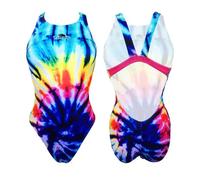 Costume da bagno donna a 1 pezzo Turbo Swirl Bleu 2XL