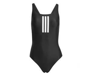 Costume da Bagno Donna Adidas 3 Bandas Mid Suit Nero