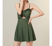 Costume da bagno donna leggero due pezzi con disegno imbracatura per calde giorn