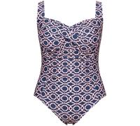 Costume da bagno donna Ulla Popken taglie forti drappeggiato coppe morbide...