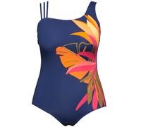 Costume da bagno donna Ulla Popken taglie forti foglie coppe morbide tre...