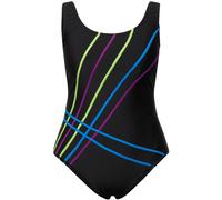 Costume da bagno donna Ulla Popken taglie forti piping senza coppe morbide...